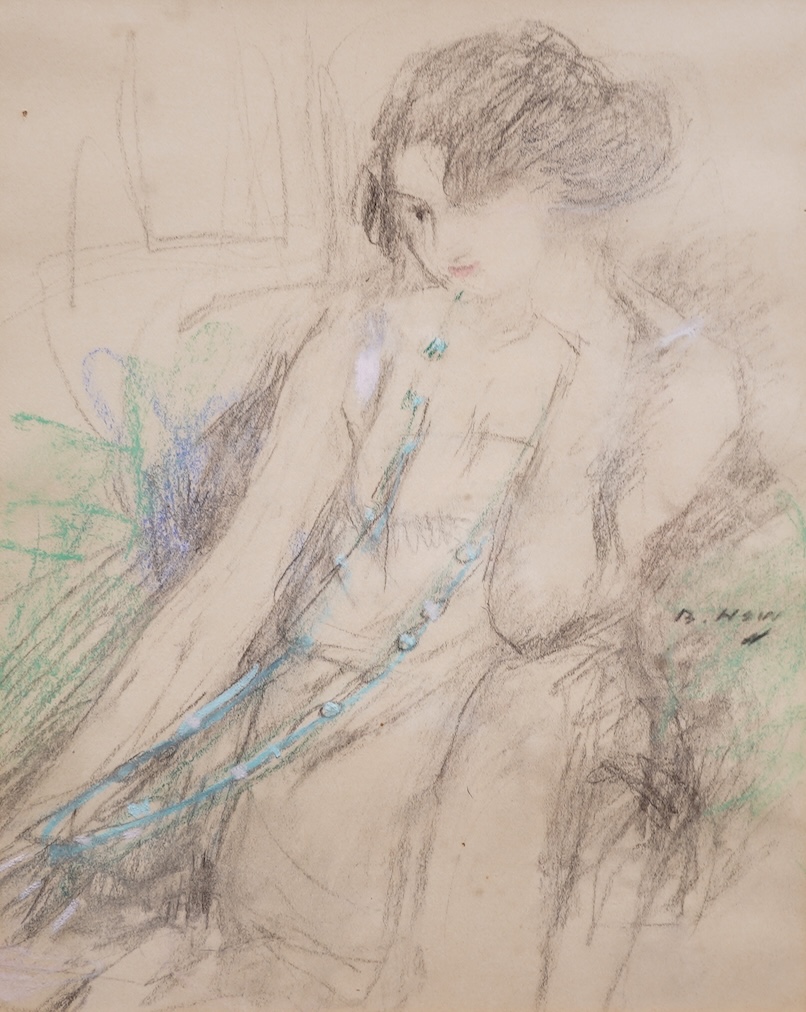 Julia Beatrice How, (1867-1932), Portrait of a lady